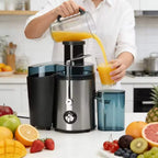 Electric Juicer 304 Stainless Steel Sieve Large Feed Chute