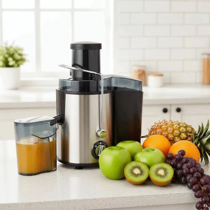 Electric Juicer 304 Stainless Steel Sieve Large Feed Chute