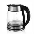 Electric Kettle Borosilicate Glass 2 L Auto Shutoff