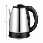 Electric Kettle Fast-Boil Stainless Steel 2 Liter