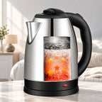 Electric Kettle Fast-Boil Stainless Steel 2 Liter