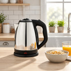 Electric Kettle Fast-Boil Stainless Steel 2 Liter