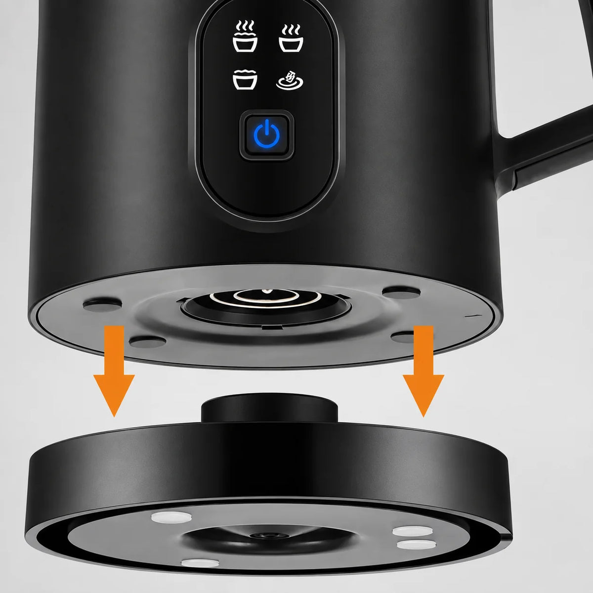 Electric Kettle Temperature Control & Digital Display 350ml Pleated