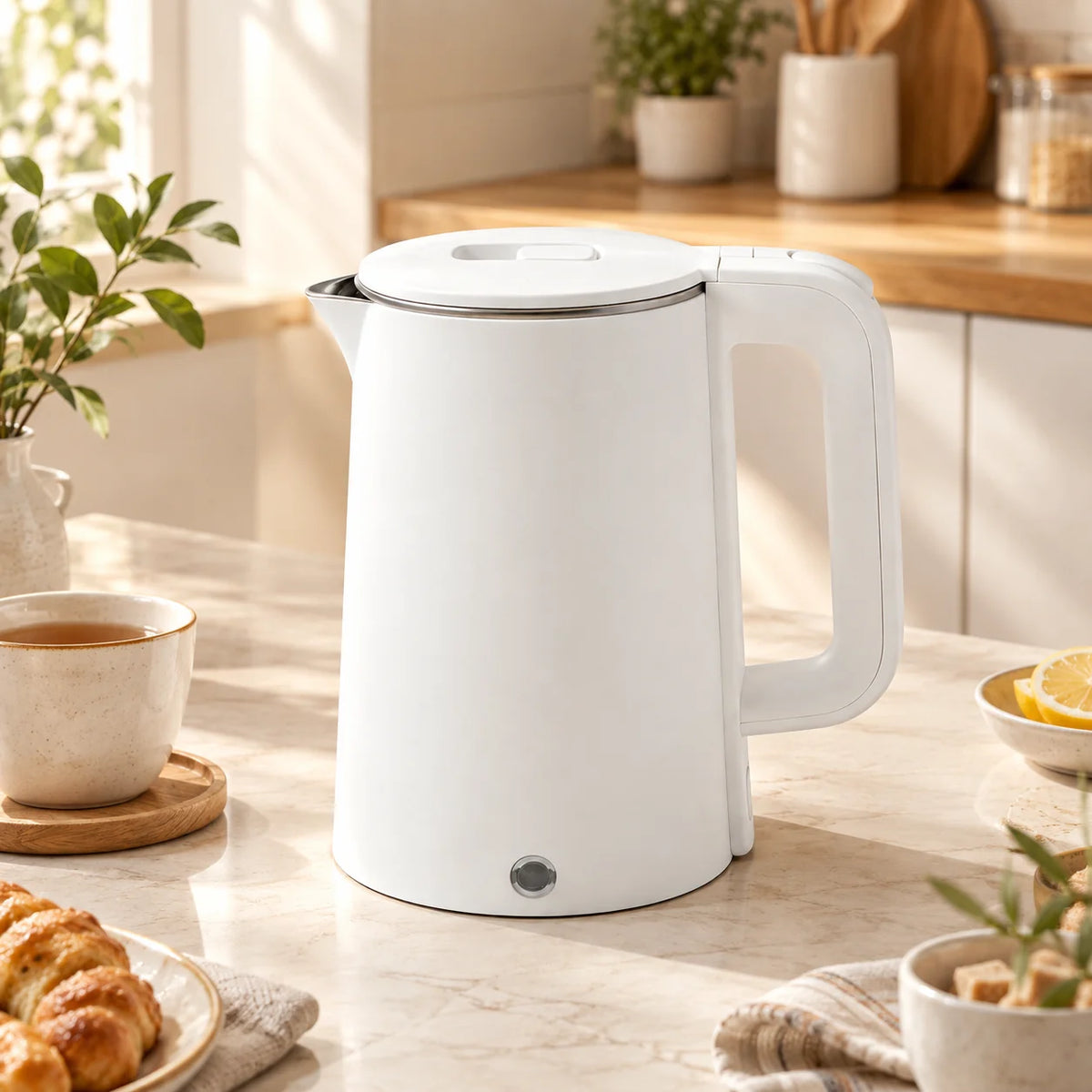 Electric Kettle Temperature Control Stainless Steel & Scale Filter