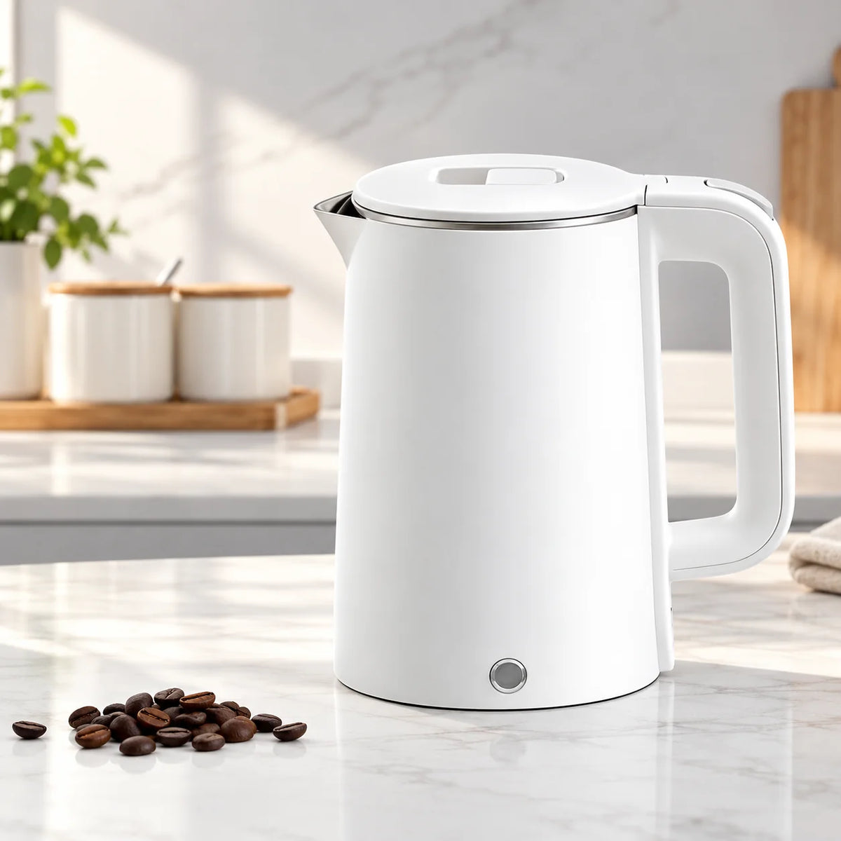 Electric Kettle Temperature Control Stainless Steel & Scale Filter