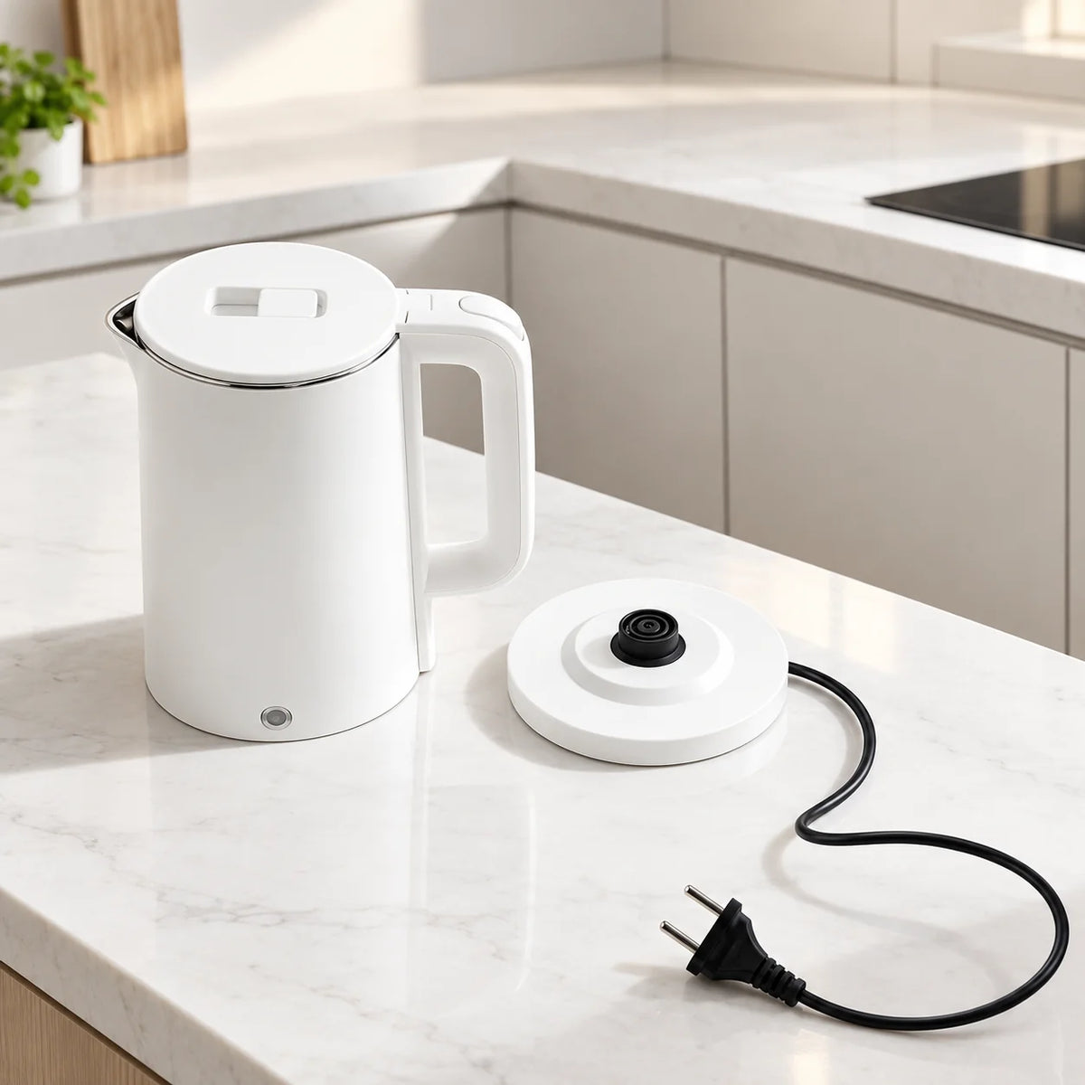 Electric Kettle Temperature Control Stainless Steel & Scale Filter
