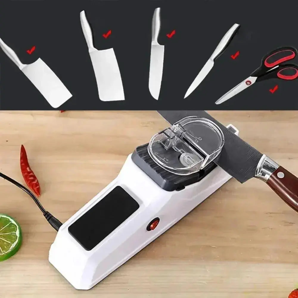 Electric Knife Sharpener USB Rechargeable & Portable