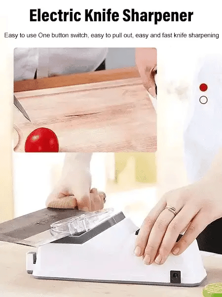 Electric Knife Sharpener USB Rechargeable & Portable