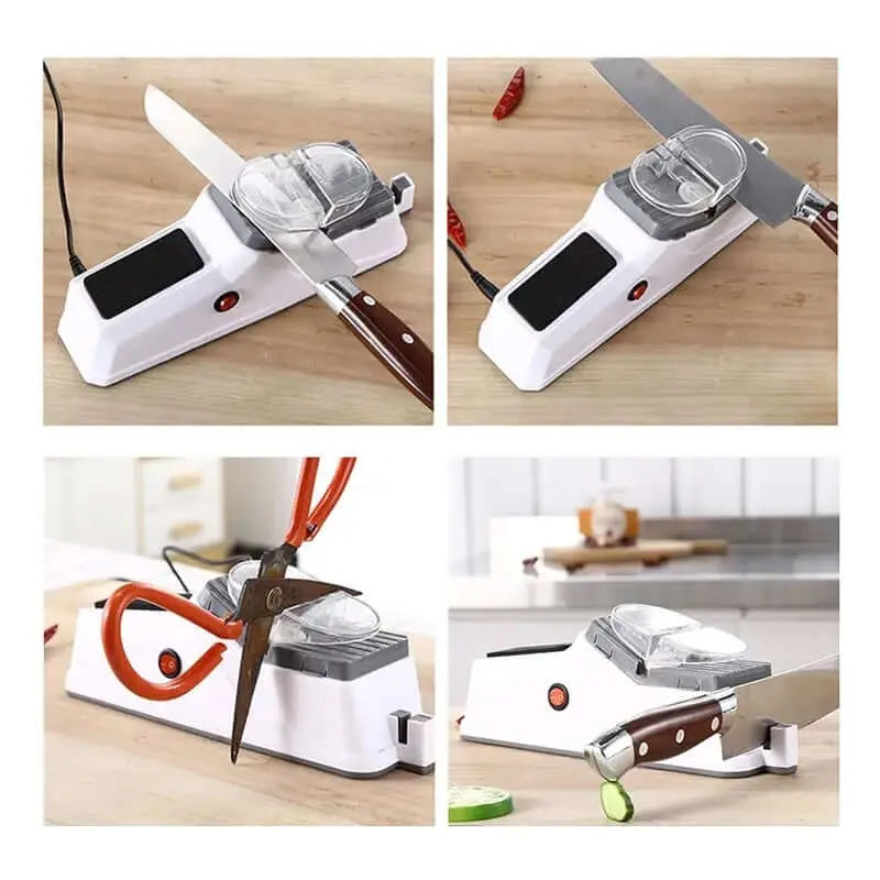 Electric Knife Sharpener USB Rechargeable & Portable