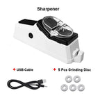 Electric Knife Sharpener USB Rechargeable & Portable