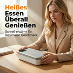 Electric Lunch Box Cordless Self-Heating Stainless Steel Insert