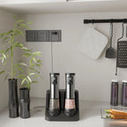 Electric Salt And Pepper Grinder Set Rechargeable Adjustable Grind Settings