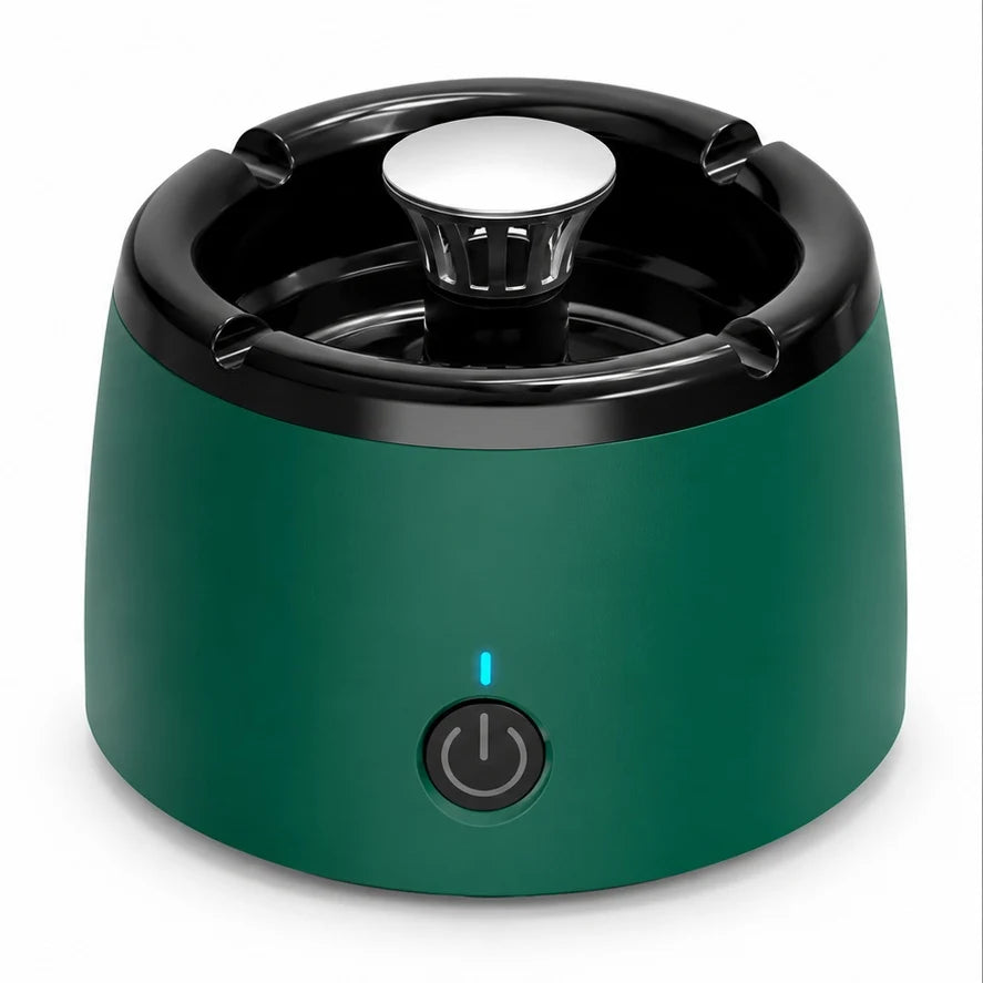Electric Smokeless Ashtray Activated Carbon Filter Rechargeable
