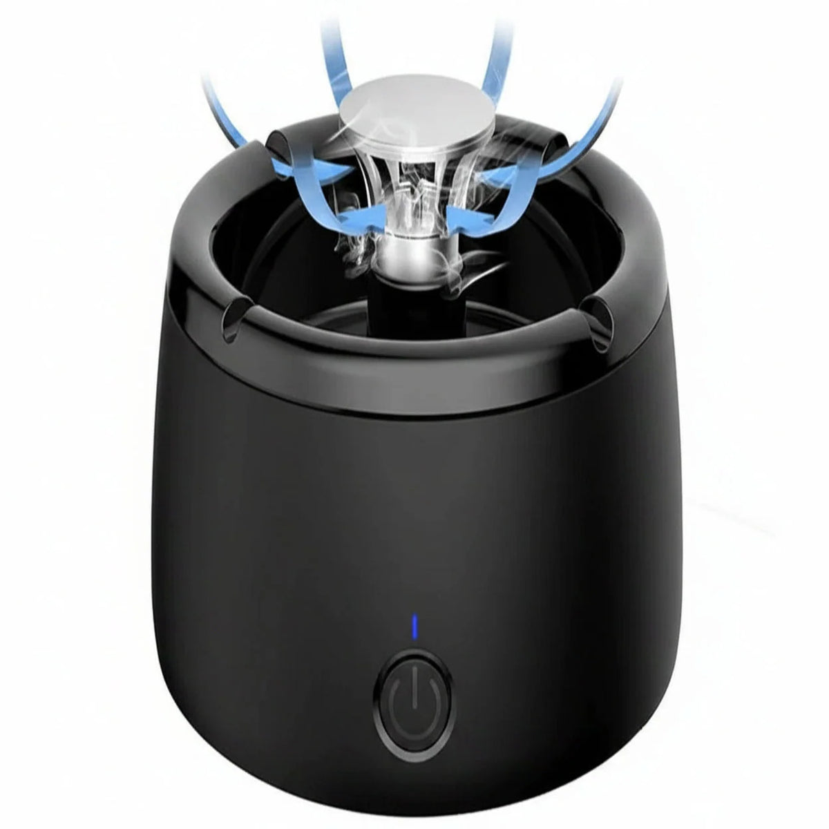 Electric Smokeless Ashtray Activated Carbon Filter Rechargeable