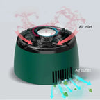 Electric Smokeless Ashtray Activated Carbon Filter Rechargeable