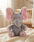 Elephant Plush Toy Interactive Peekaboo Ears & Sing-Along Modes