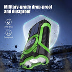 Emergency Radio & Power Bank Solar Hand Crank 5000mAh