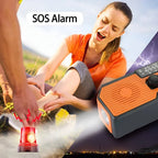 Emergency Weather Radio Hand Crank & Solar Powered