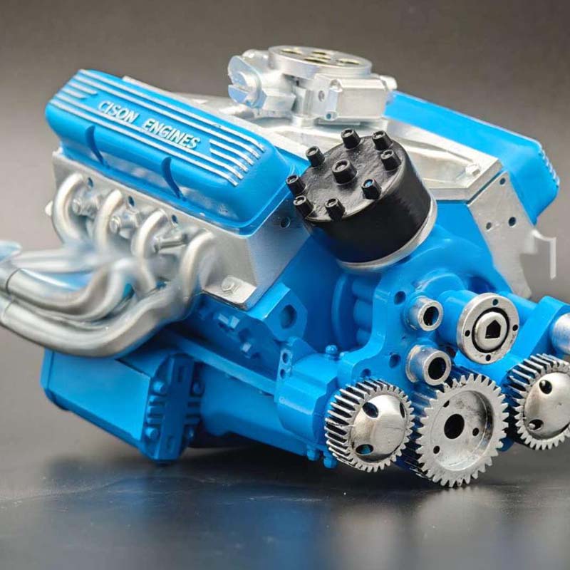 Engine Model Kit Working Metal V8 CDI Ignition