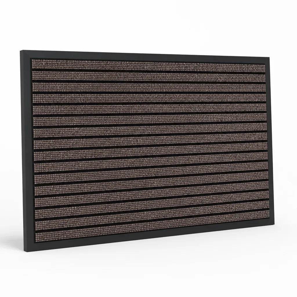 Entrance Mat Textured Dirt-Scraping Non-Slip Border