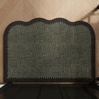 Entryway Mat Scalloped Edge Non-Slip Indoor & Outdoor