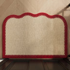 Entryway Mat Scalloped Edge Non-Slip Indoor & Outdoor
