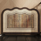 Entryway Mat Scalloped Edge Non-Slip Indoor & Outdoor