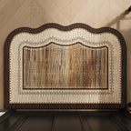 Entryway Mat Scalloped Edge Non-Slip Indoor & Outdoor