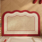 Entryway Mat Scalloped Edge Non-Slip Indoor & Outdoor