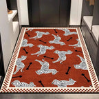 Entryway Rug Textured Non-Slip Indoor & Outdoor Use