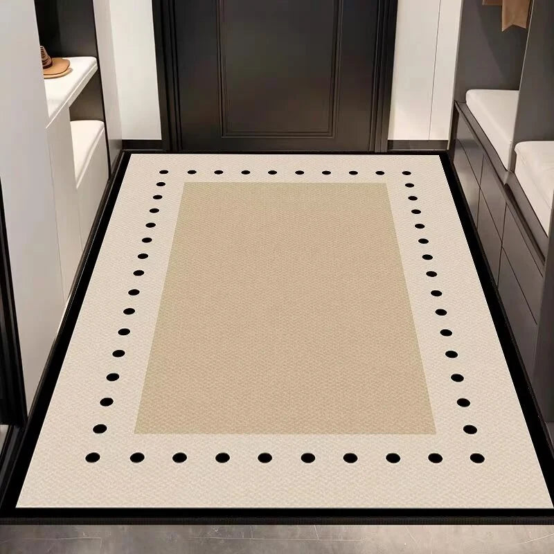 Entryway Rug Textured Non-Slip Indoor & Outdoor Use
