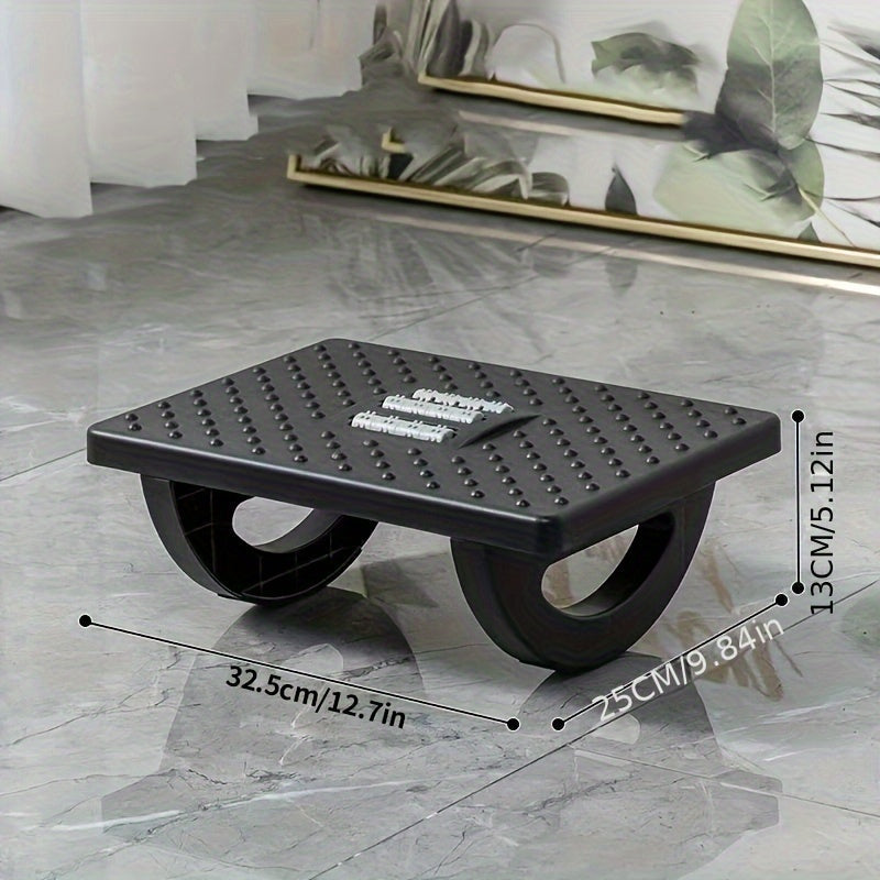 Ergonomic Footrest Inclined Textured Non-Slip