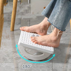 Ergonomic Footrest Inclined Textured Non-Slip