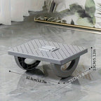 Ergonomic Footrest Inclined Textured Non-Slip