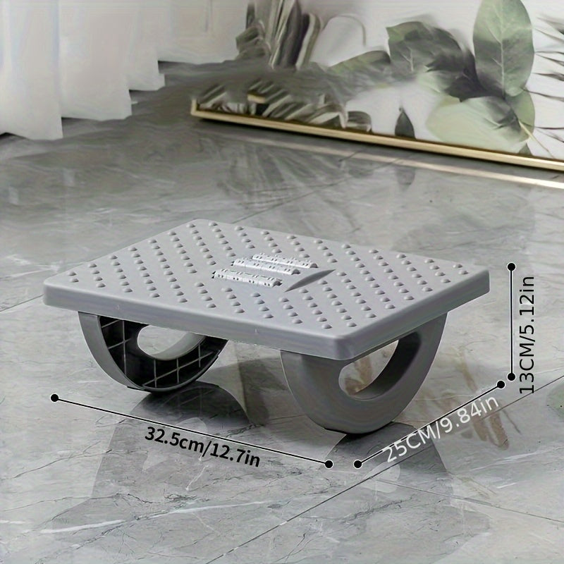 Ergonomic Footrest Inclined Textured Non-Slip