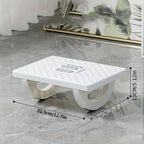 Ergonomic Footrest Inclined Textured Non-Slip
