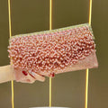 Evening Clutch Beaded Fringe Compact Design