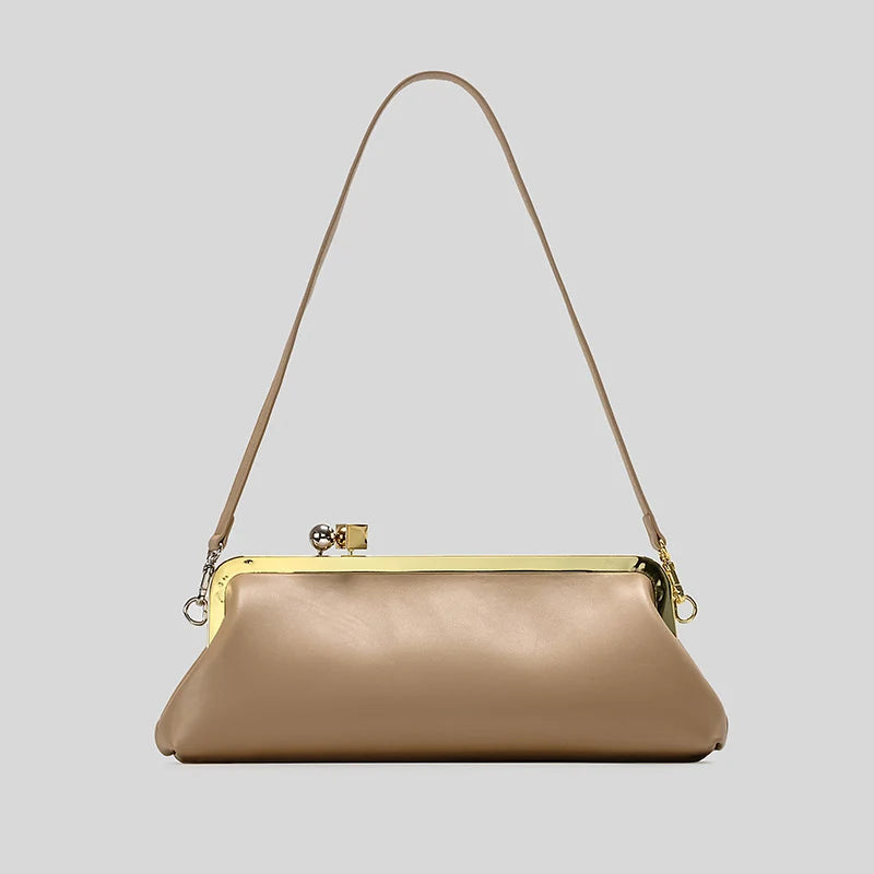 Evening Handbag Patent Leather Detachable Strap Clutch Crossbody