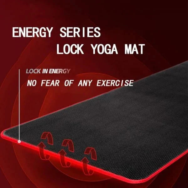 Exercise Mat High-Density Foam Non-Slip Textured Surface