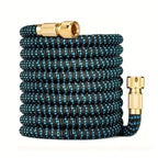 Expandable Garden Hose Kink-Free Latex Core & Polyester Cover