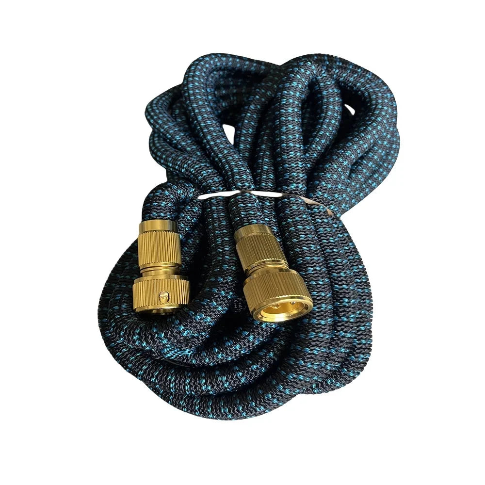 Expandable Garden Hose Kink-Free Latex Core & Polyester Cover