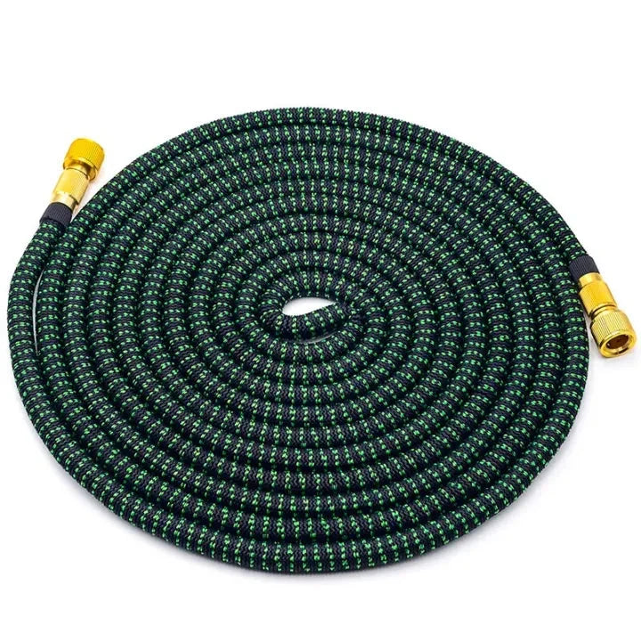 Expandable Garden Hose Kink-Free Latex Core & Polyester Cover