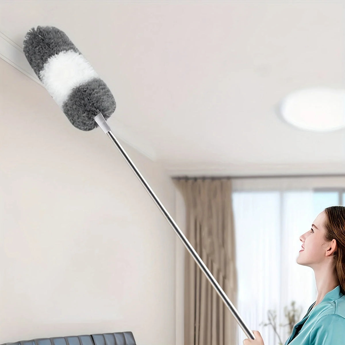 Extendable Duster Microfiber Head Up To 55 In Reach