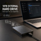 External Hard Drive 10TB USB 3.0 Portable Storage