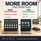 External Hard Drive 10TB USB 3.0 Portable Storage