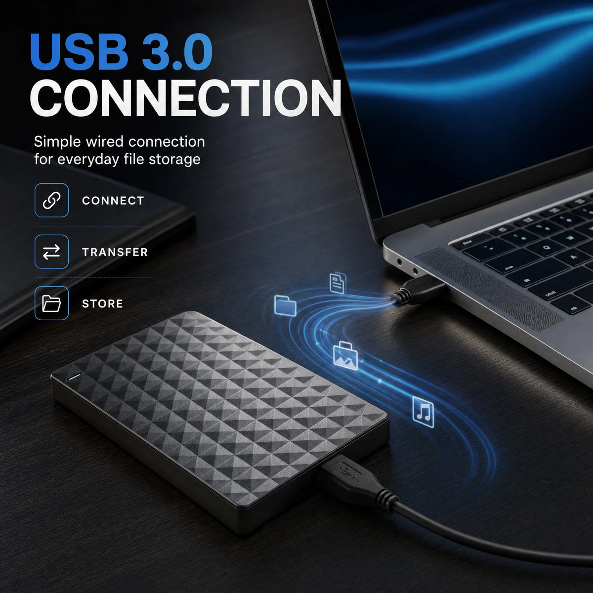 External Hard Drive 10TB USB 3.0 Portable Storage