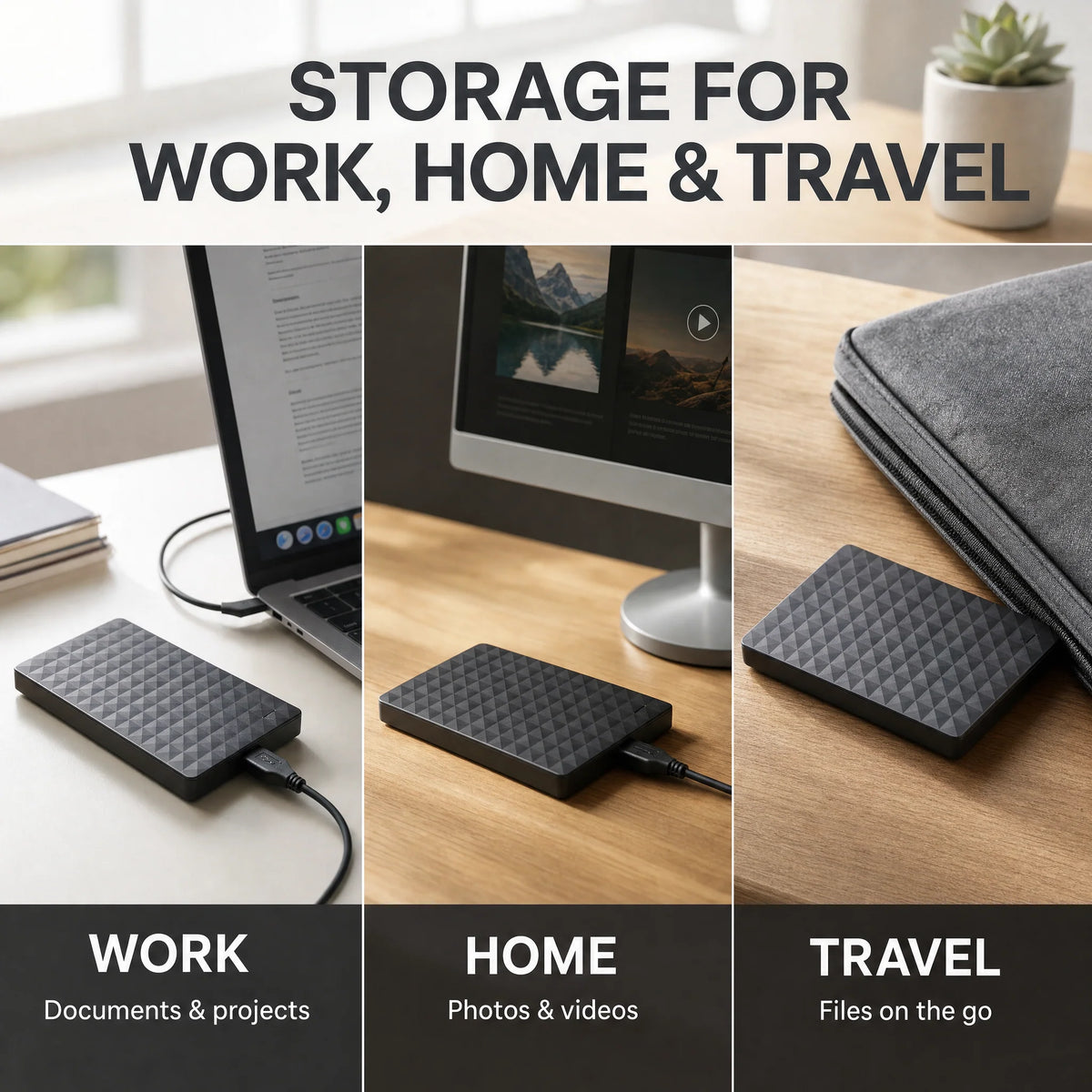 External Hard Drive 10TB USB 3.0 Portable Storage
