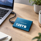 External SSD 128 TB Portable Shock-Resistant