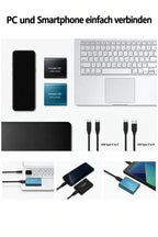 External SSD 128 TB USB-C 540 MB/s Transfers