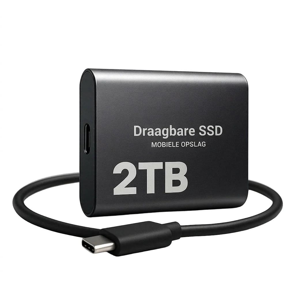 External SSD 2 TB USB-C 1050 MB/s Shock-Resistant